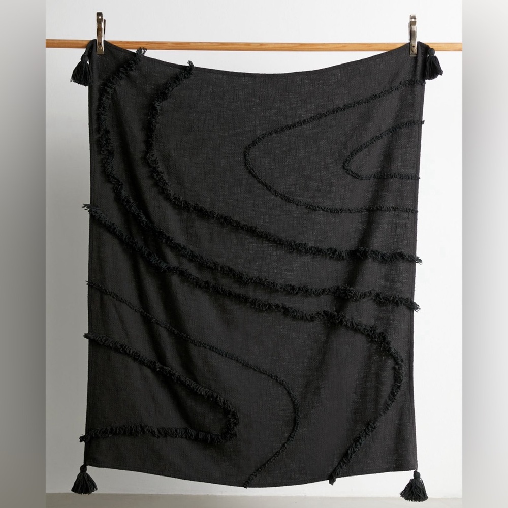 Urban Outfitters -Baxter Tufted Swirl Throw
